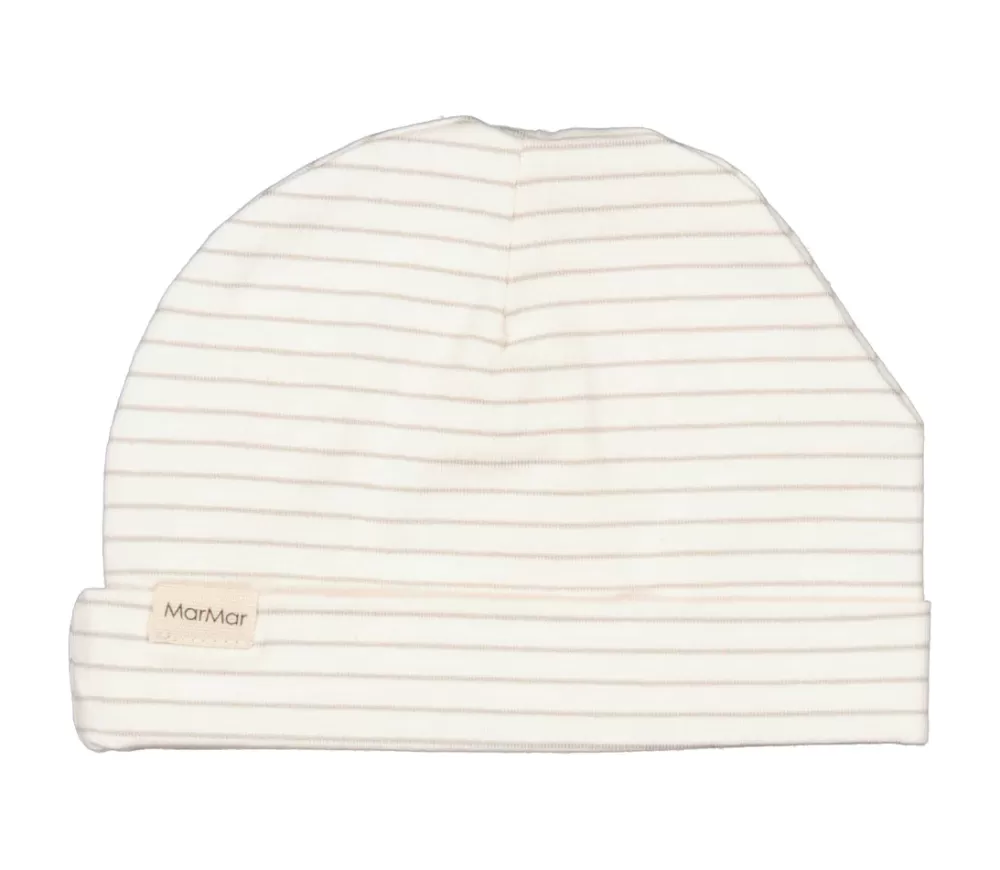 MarMar Copenhagen Solhatte & Huer>Aiko, Hue White Sage Stripe