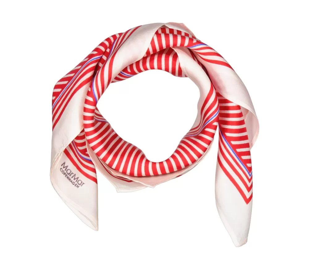 MarMar Copenhagen Accessories>Alaia, Torklaede Red Stripe