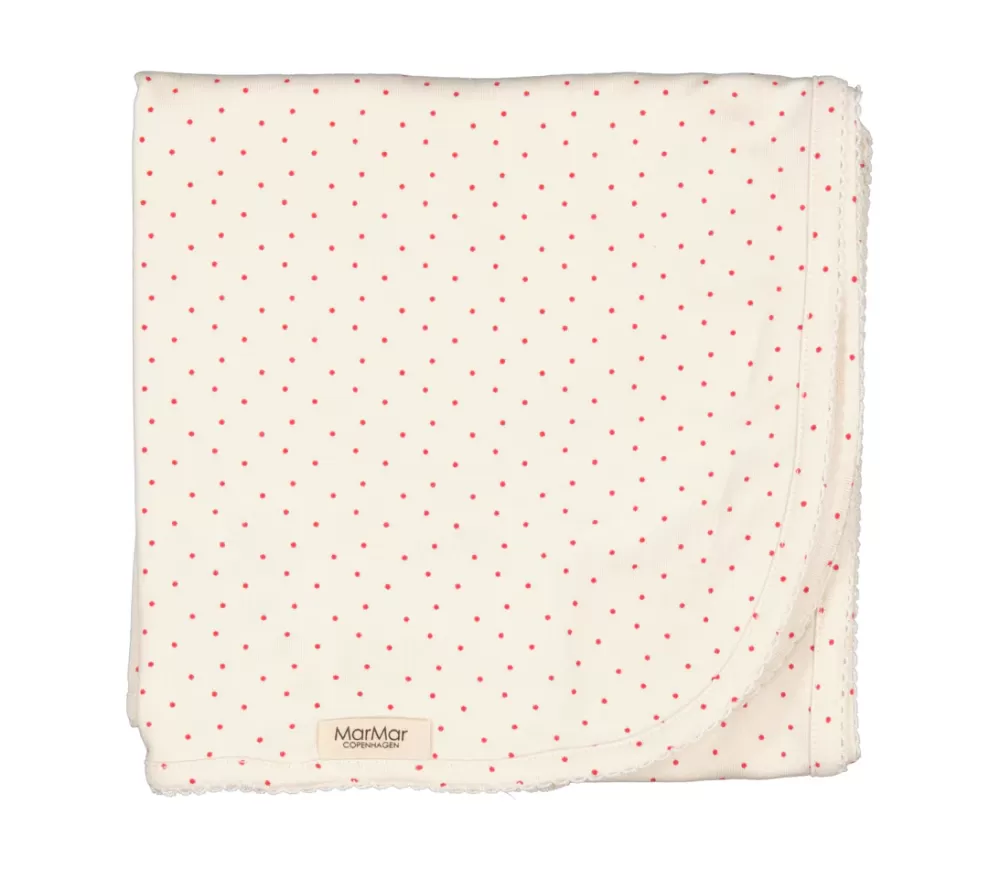 MarMar Copenhagen Accessories>Alida, Baby Taeppe Red Currant Dot