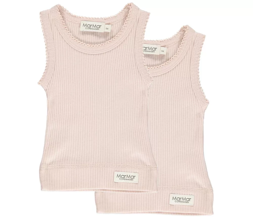 MarMar Copenhagen Undertøj>Baby Sleeveless 2-Pack, Undertøj Rose