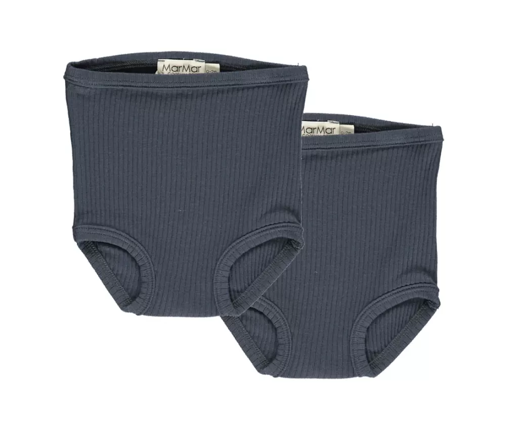 MarMar Copenhagen Undertøj>Baby Underpants 2-Pack, Undertøj Blue