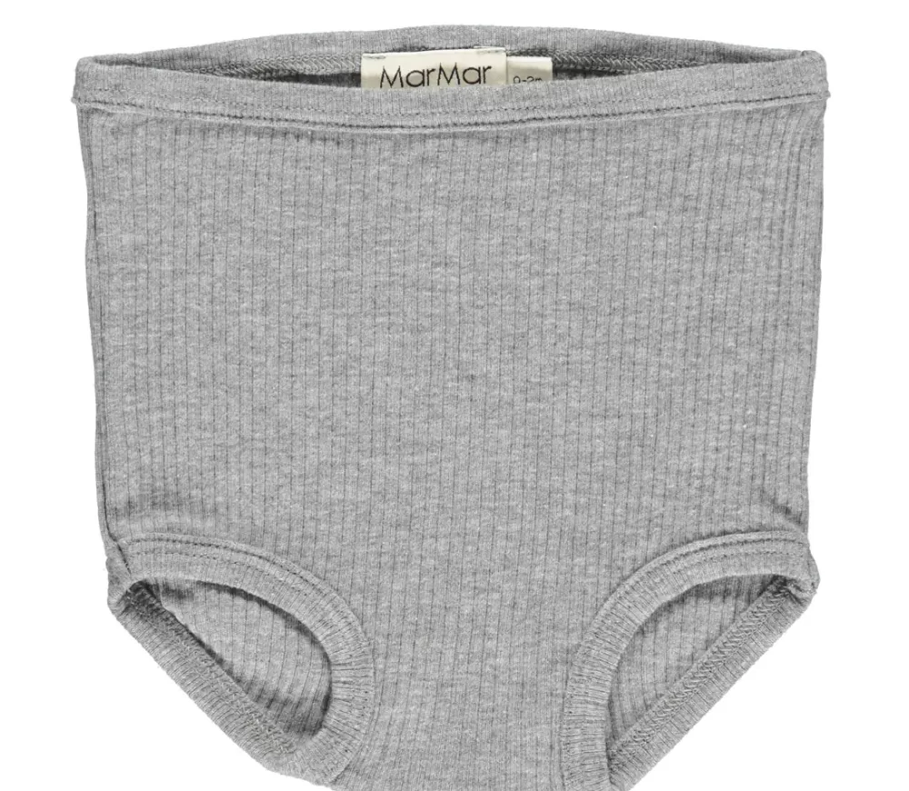 MarMar Copenhagen Undertøj>Baby Underpants 2-Pack, Undertøj Grey Melange