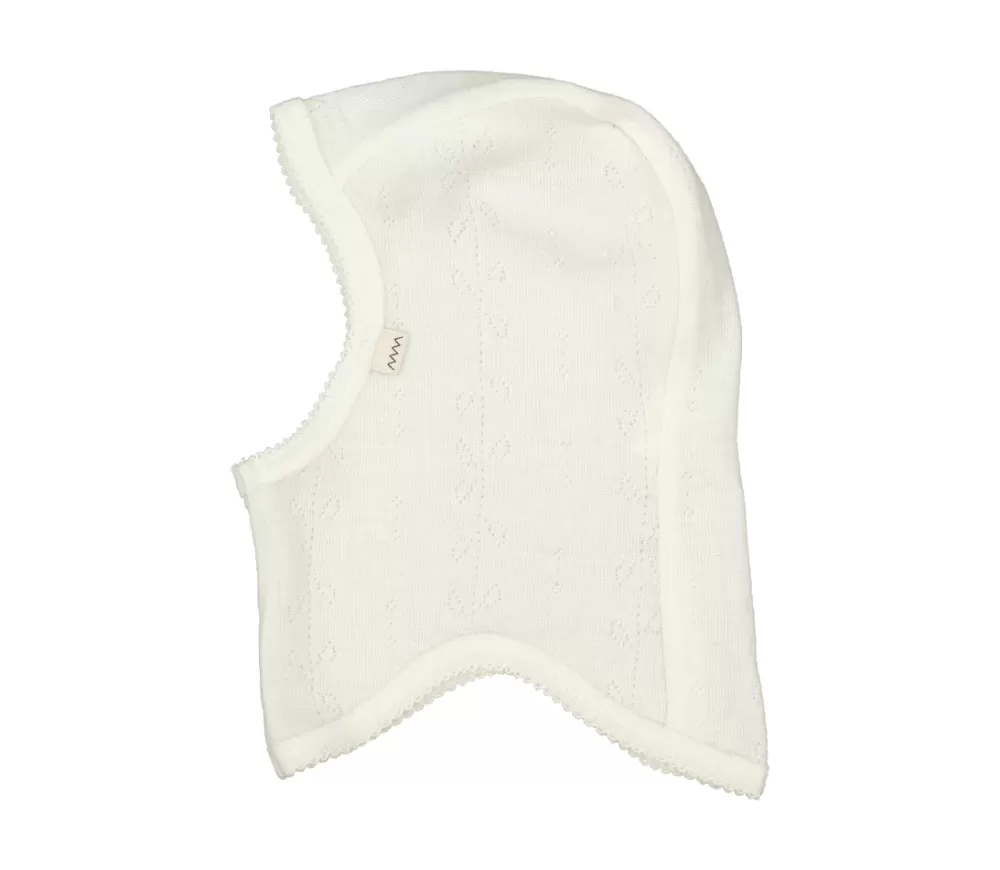 MarMar Copenhagen Uld>Balaclava, Uld Pointelle Elefanthue Natural