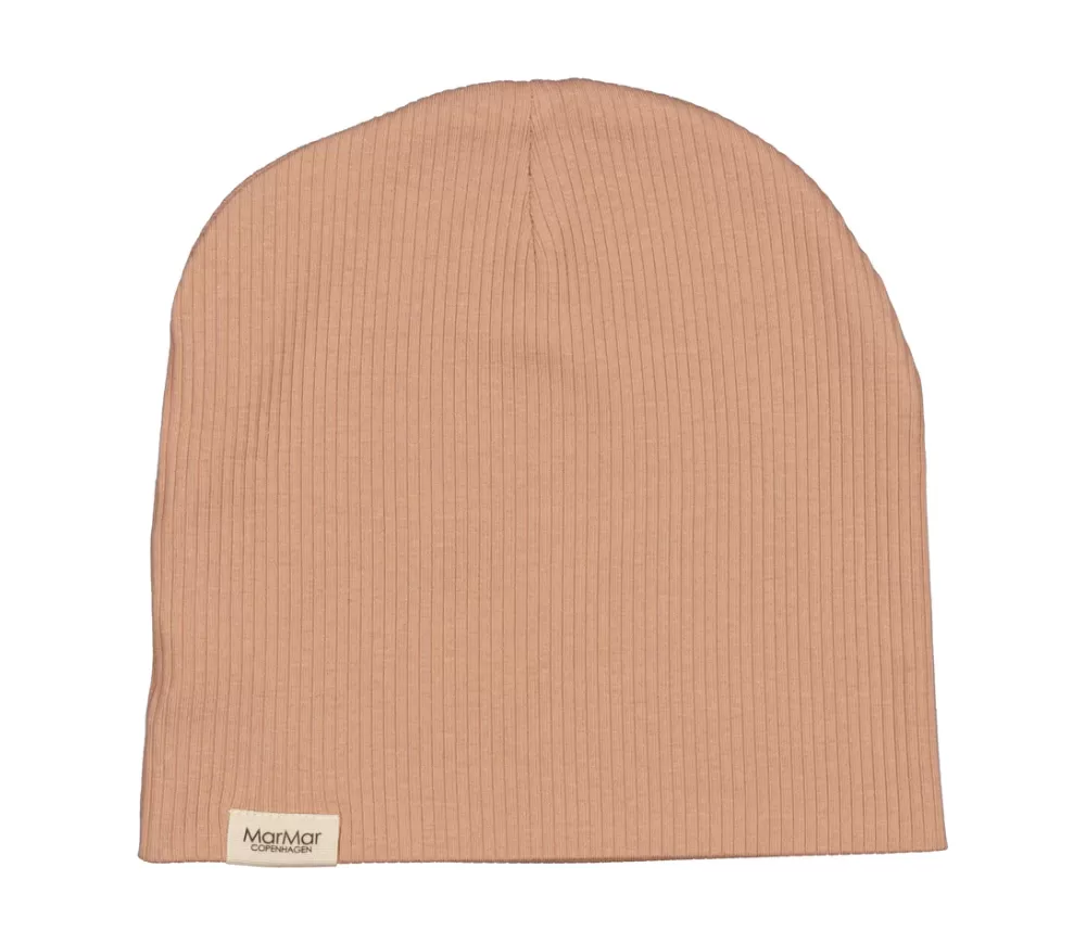 MarMar Copenhagen Accessories>Beanie, Hue Rose Brown