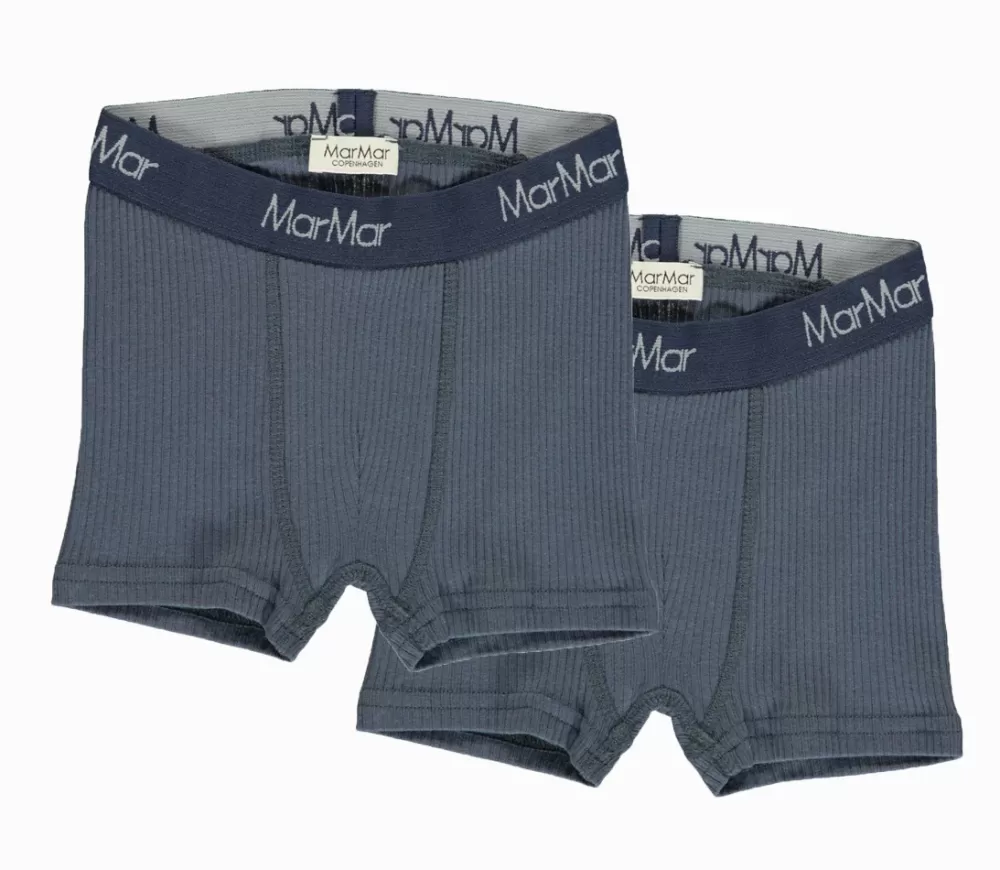 MarMar Copenhagen Undertøj>Boxers 2-Pack, Undertøj Blue