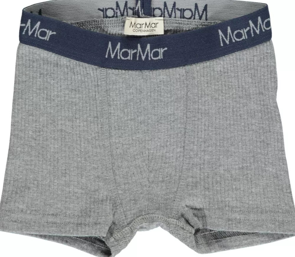 MarMar Copenhagen Undertøj>Boxers 2-Pack, Undertøj Grey Melange