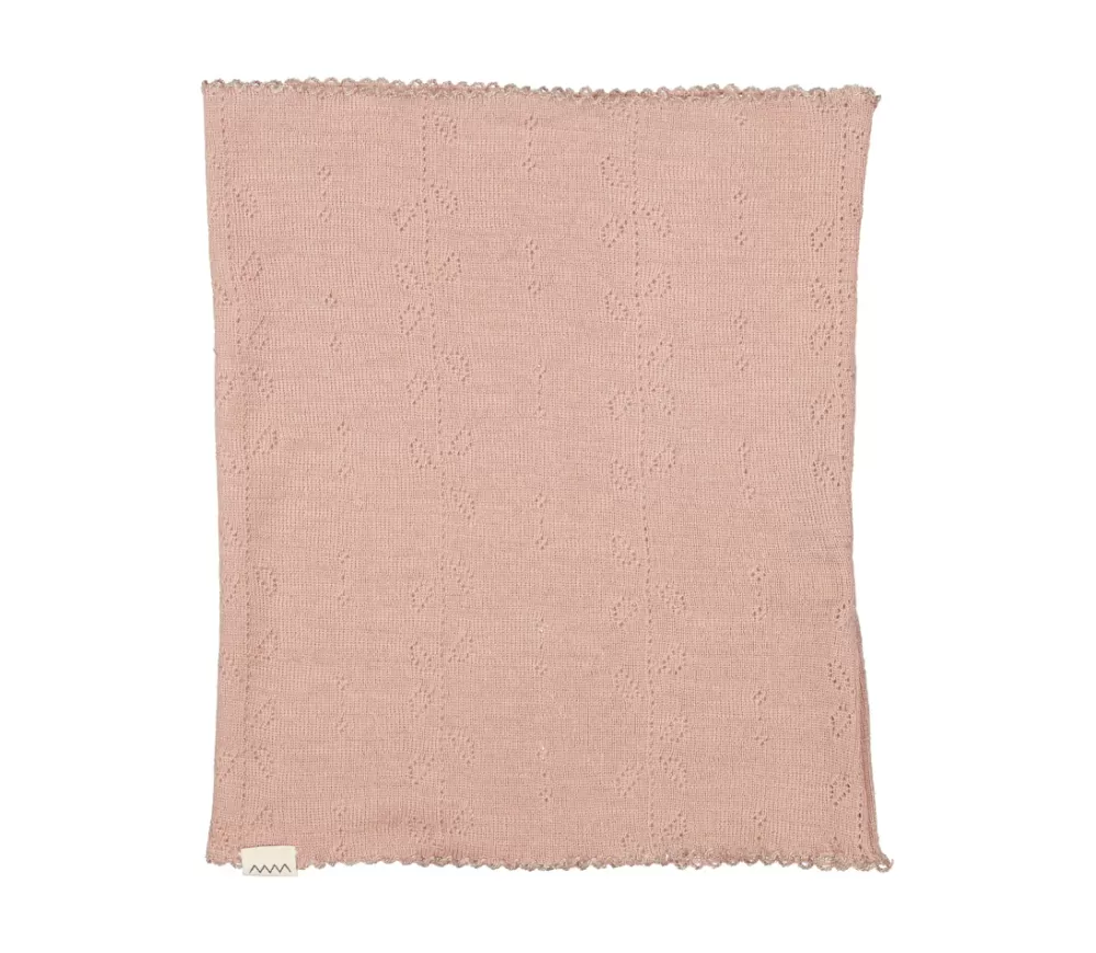 MarMar Copenhagen Accessories>Buff, Uld Pointelle Halsedisse Burnt Rose