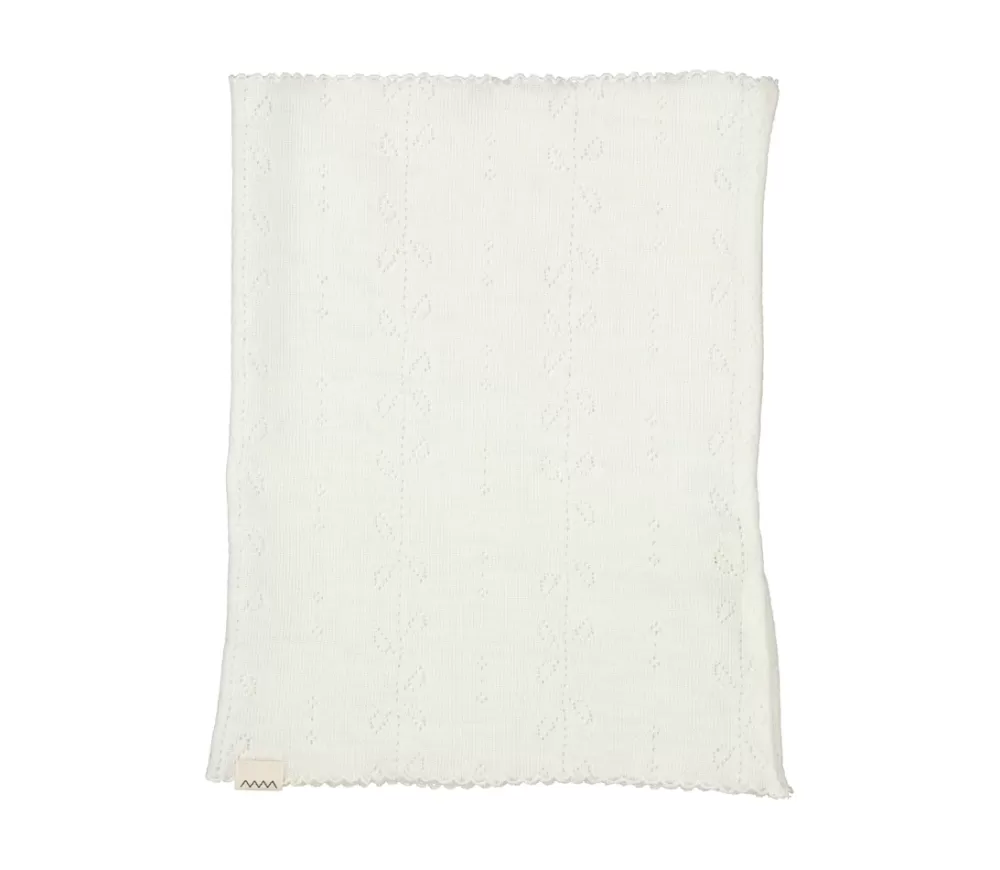 MarMar Copenhagen Accessories>Buff, Uld Pointelle Halsedisse Natural