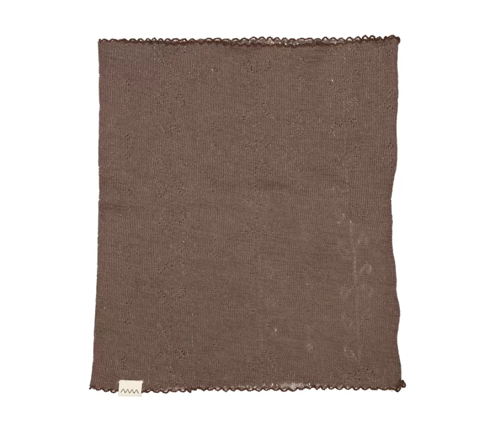 MarMar Copenhagen Accessories>Buff, Uld Pointelle Halsedisse Terre