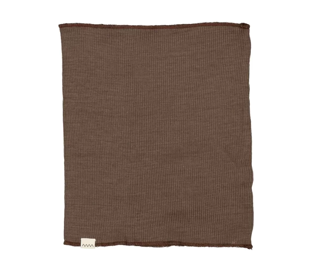 MarMar Copenhagen Accessories>Buff, Uld Rib Halsedisse Terre