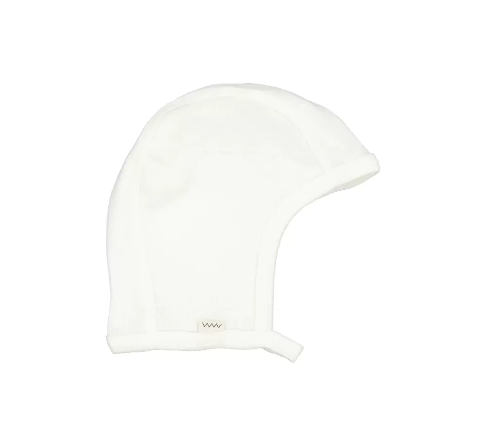 MarMar Copenhagen Solhatte & Huer>Hoody, Uld Rib Hue Natural