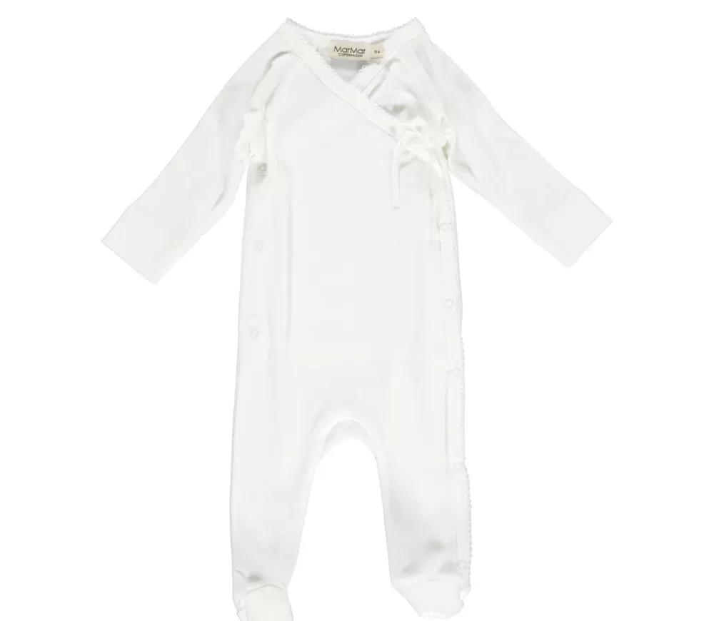 MarMar Copenhagen Heldragter>Hvid Heldragt Til Baby | 0-9 Mdr. | Se Her Gentle White