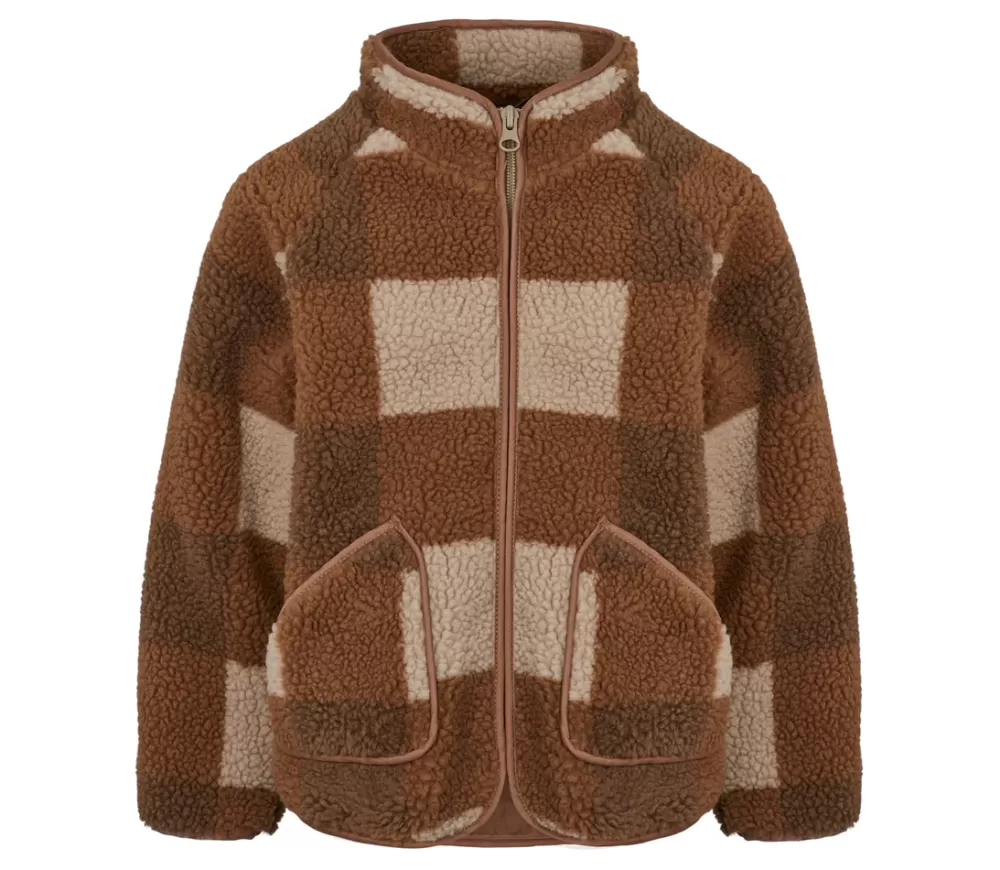 MarMar Copenhagen Fleece & Teddy>Jerry, Teddybear Jakke Chunky Hazel Check