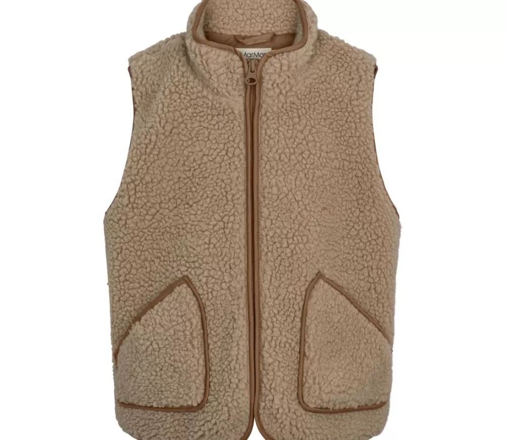 MarMar Copenhagen Fleece & Teddy>Joby, Teddybear Vest Sandstone