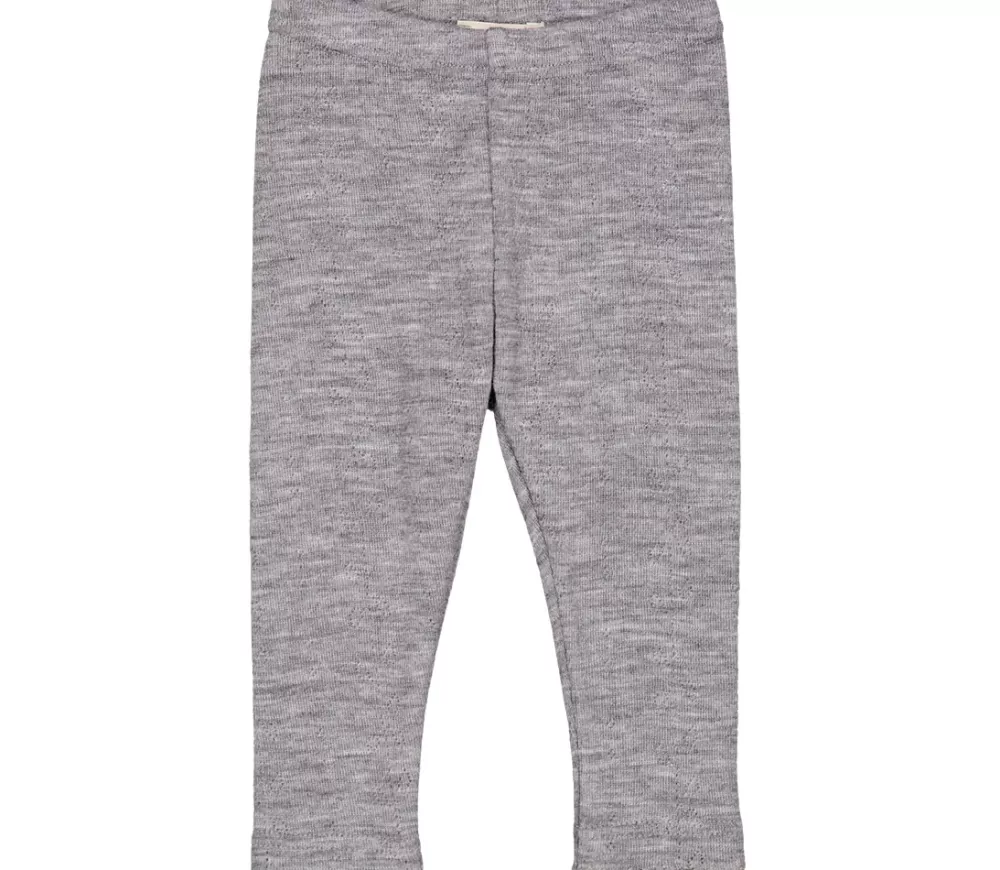 MarMar Copenhagen Underdele>Leg, Leggings Grey Melange