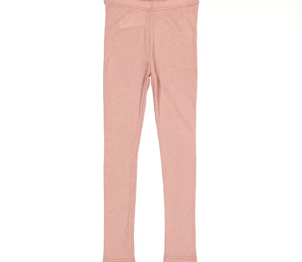 MarMar Copenhagen Uld>Leg, Leggings Burnt Rose