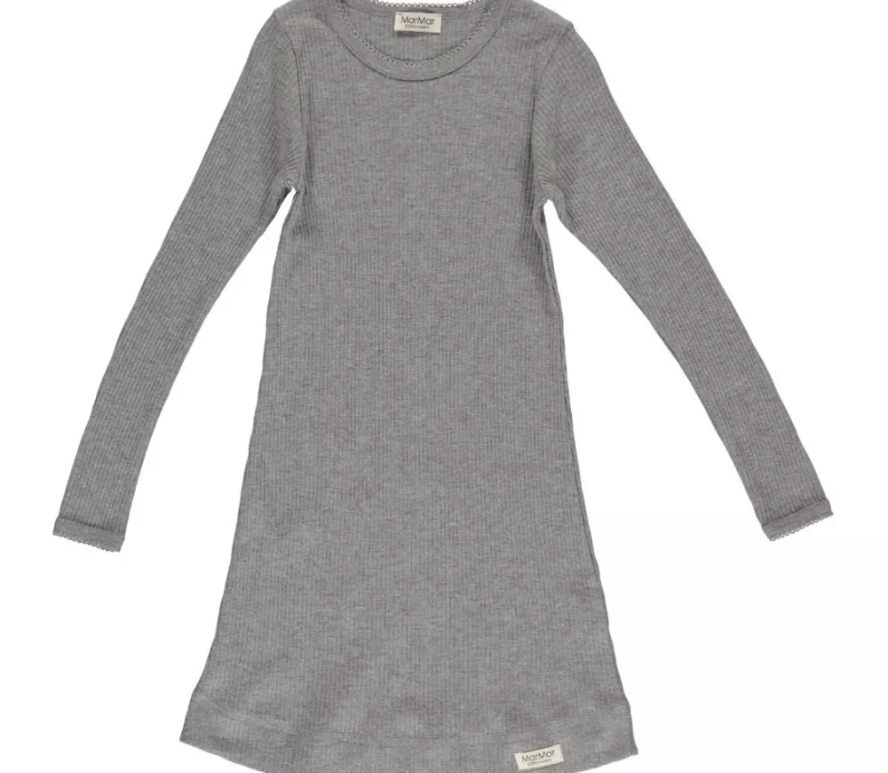 MarMar Copenhagen Overdele>Night Dress, Nattøj Grey Melange