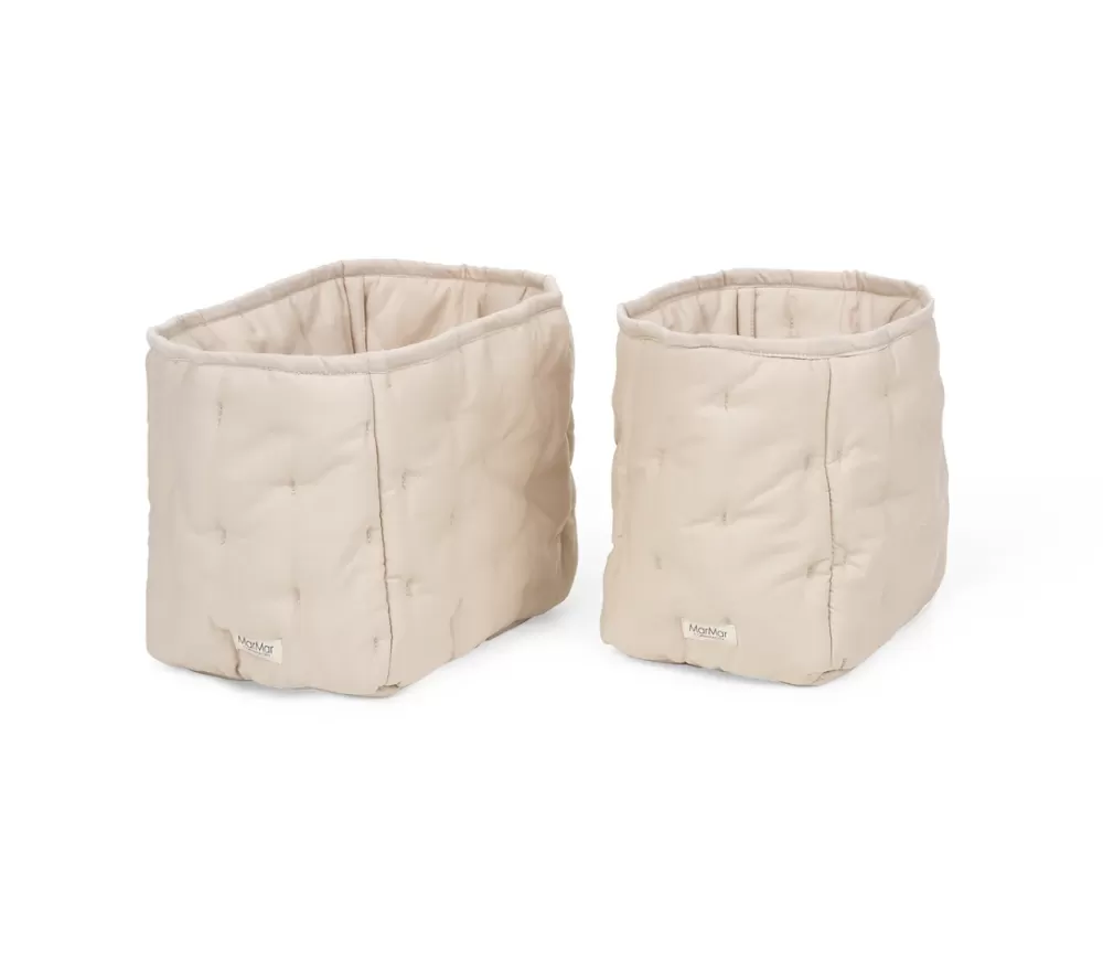 MarMar Copenhagen Opbevaring>Nursery Storage Bags, Opbevaringskurve Grey Sand