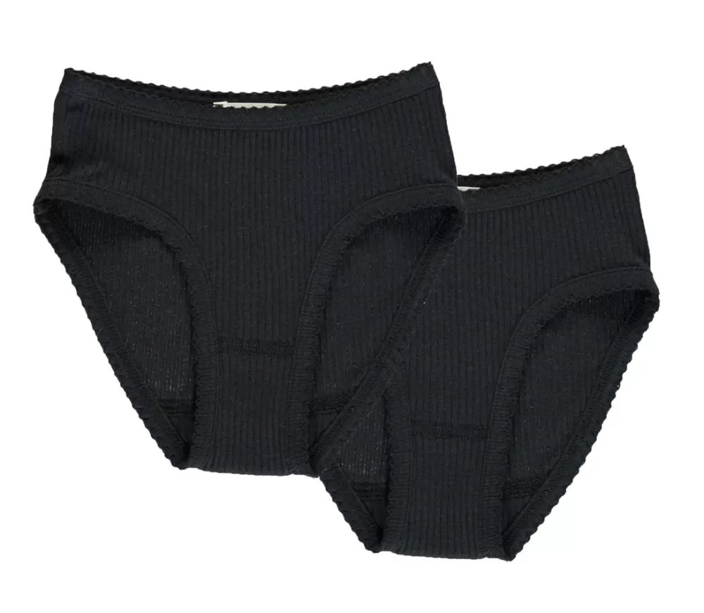 MarMar Copenhagen Undertøj>Panties 2-Pack, Undertøj Black