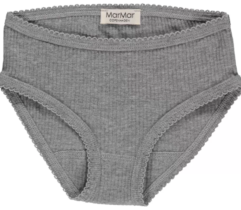 MarMar Copenhagen Undertøj>Panties 2-Pack, Undertøj Grey Melange