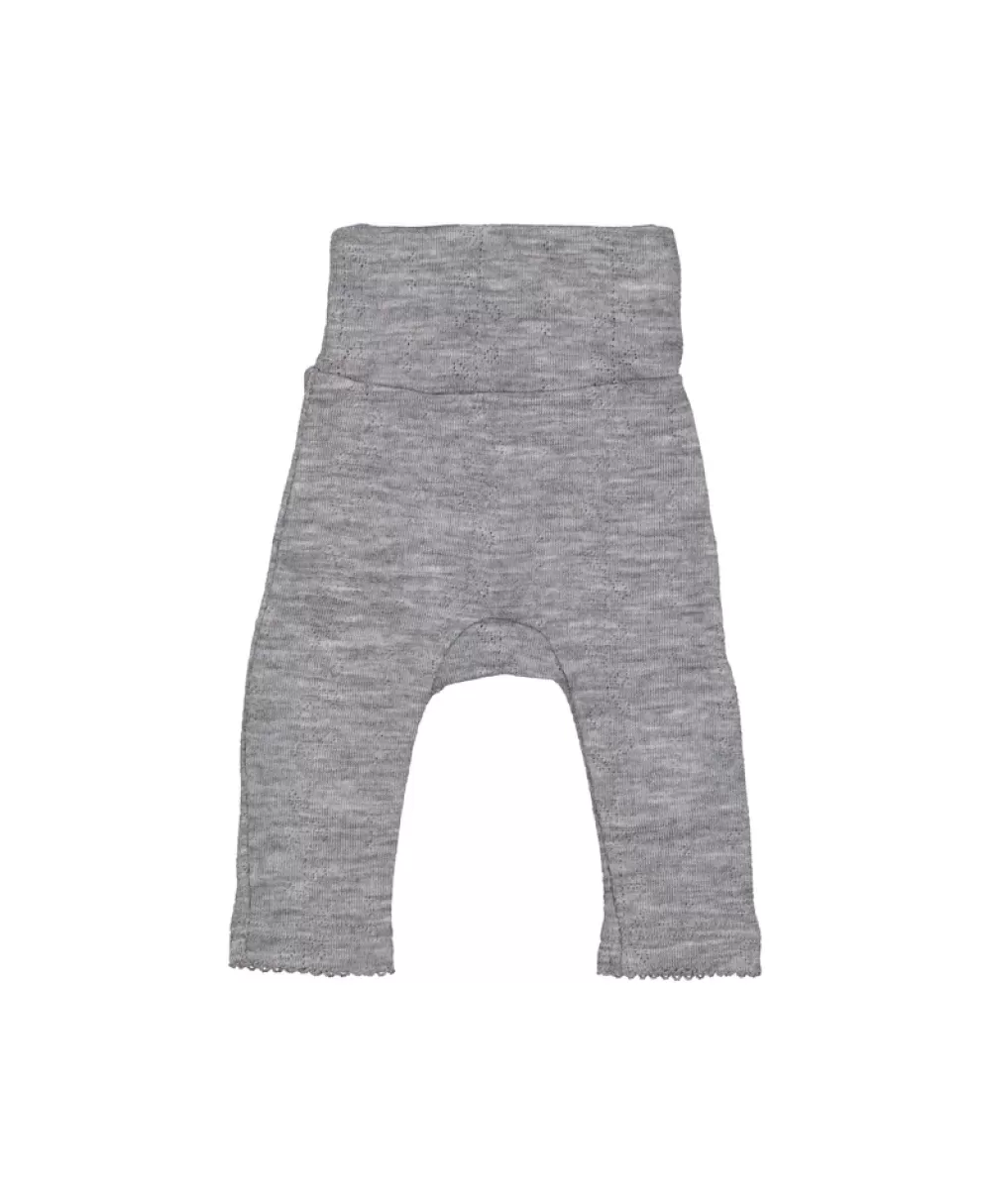 MarMar Copenhagen Bukser>Piva, Uld Pointelle Bukser Grey Melange