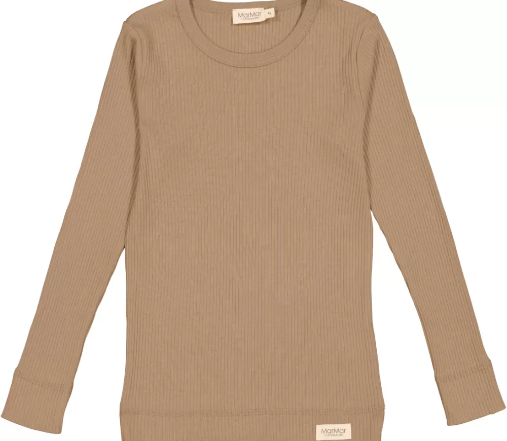 MarMar Copenhagen Overdele>Plain Tee Ls, T-Shirt Cumin