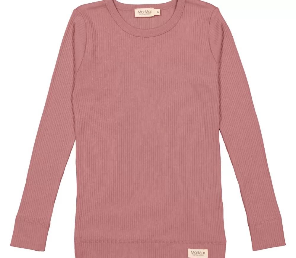 MarMar Copenhagen Overdele>Plain Tee Ls, T-Shirt Sun Touched