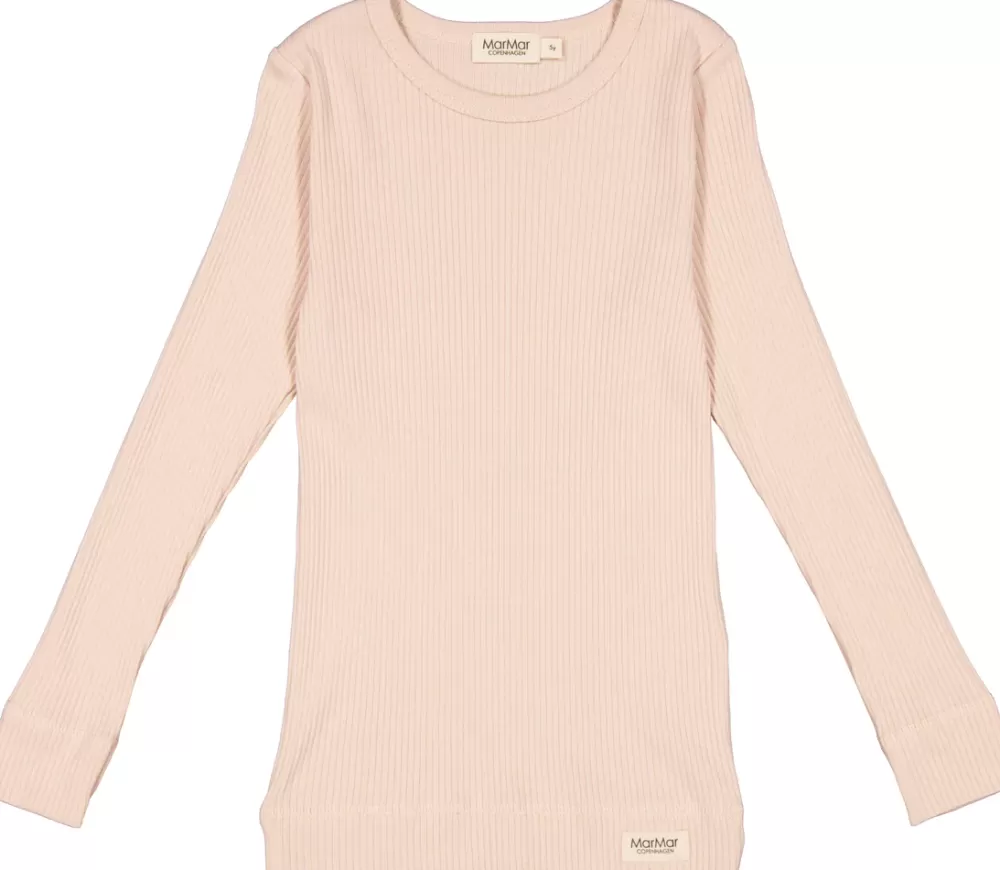 MarMar Copenhagen Overdele>Plain Tee Ls, T-Shirt Rose Moon