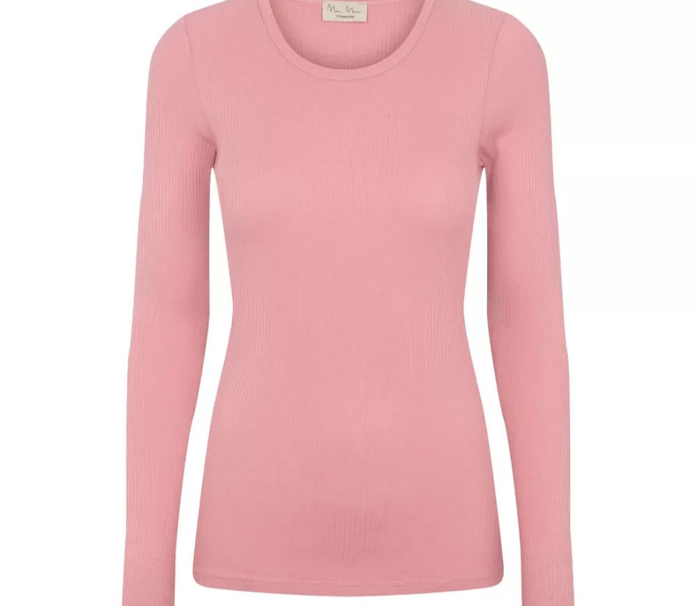 MarMar Copenhagen T-Shirts>Plain Tee W, T-Shirt Pink Delight