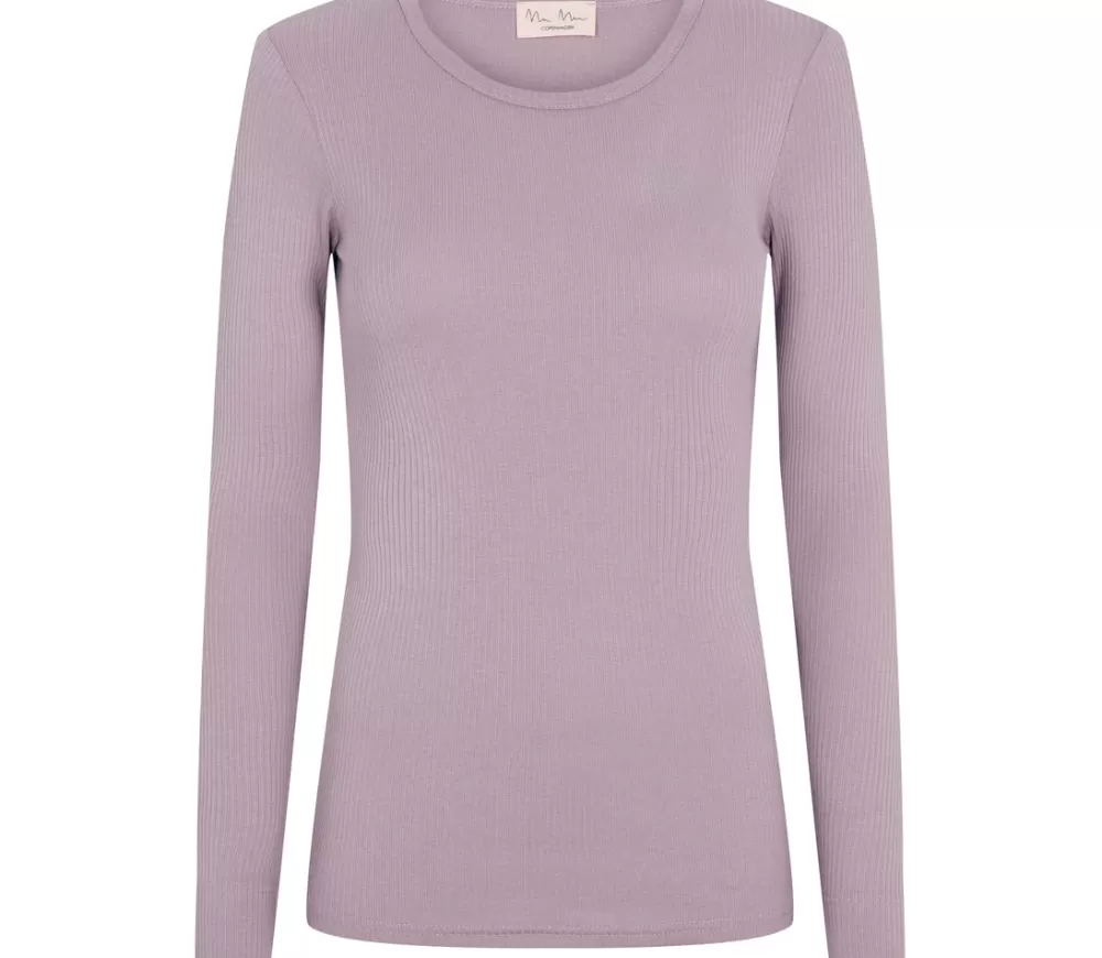 MarMar Copenhagen T-Shirts>Plain Tee W, T-Shirt Lavender