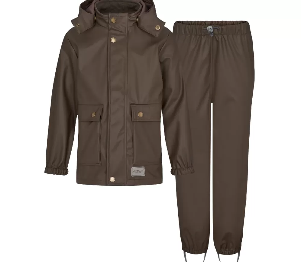 MarMar Copenhagen Regntøj>Rainwear Set Osmund, Regntøj Nori Green