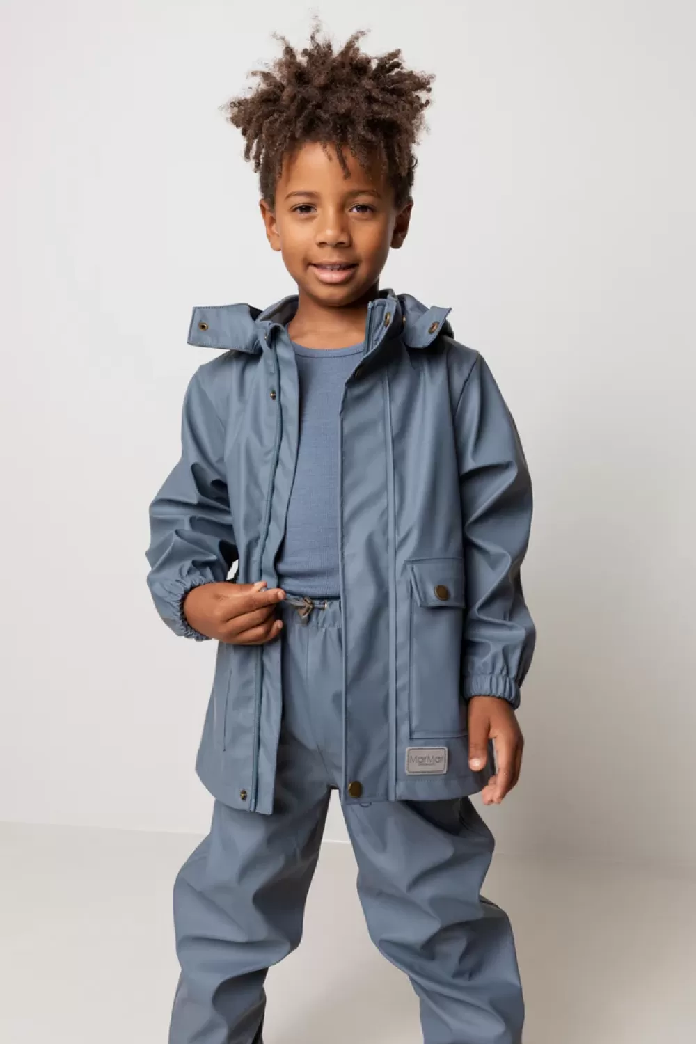 MarMar Copenhagen Regntøj>Rainwear Set Osmund, Regntøj Stormy Blue