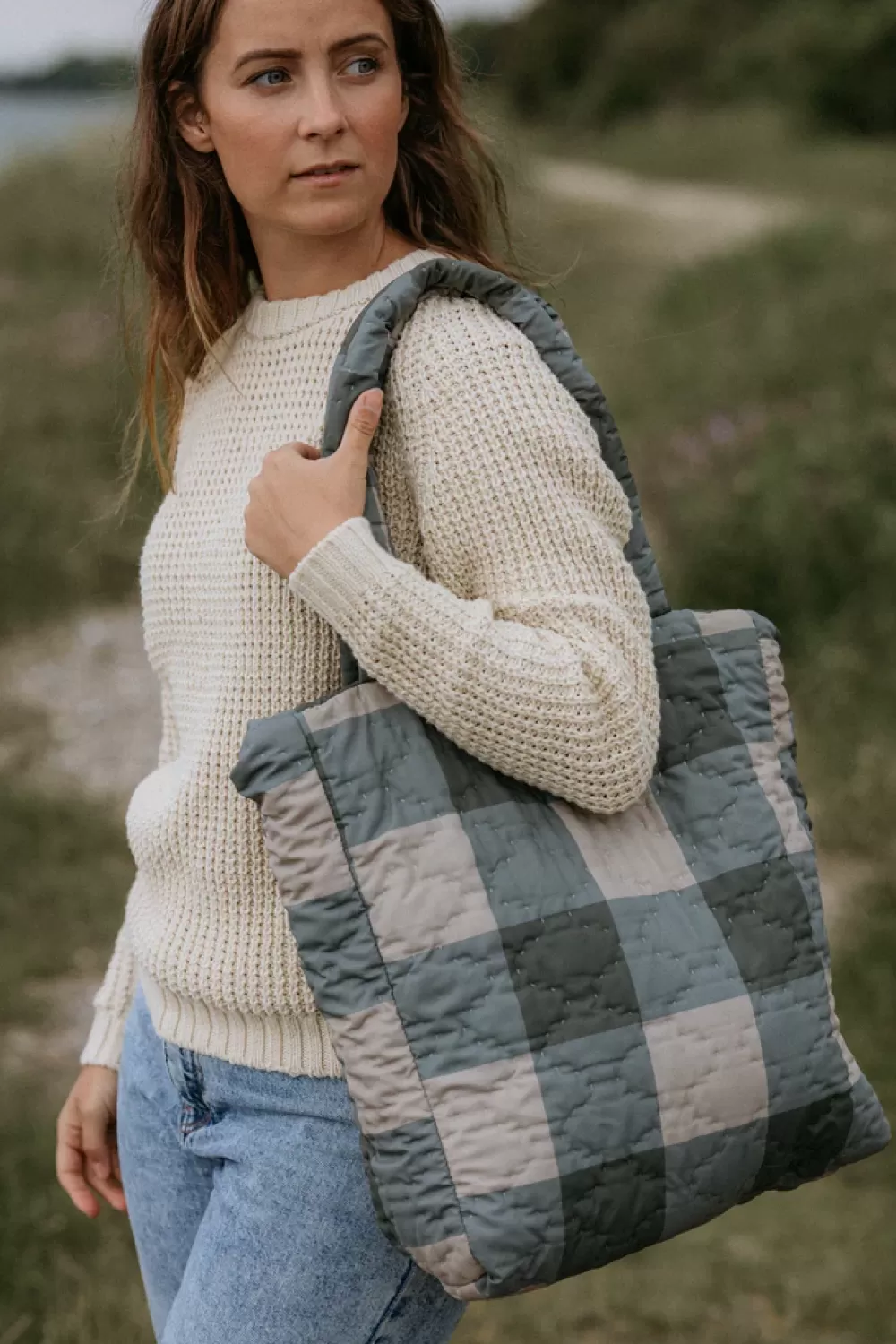 MarMar Copenhagen Pusletasken & Tilbehør>Shopper, Taske Summer Check