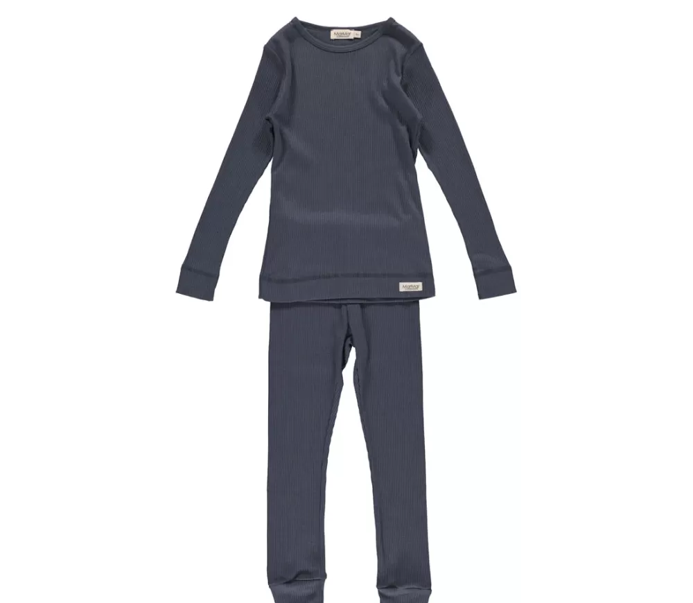 MarMar Copenhagen Nattøj>Sleepwear (Set Tee+Leg), Nattøj Blue