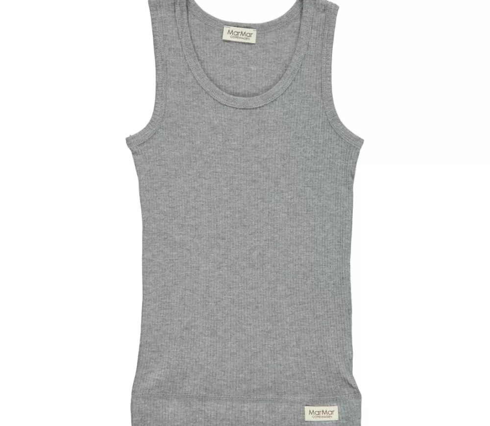 MarMar Copenhagen Undertøj>Sleeveless 2-Pack, Undertøj Grey Melange