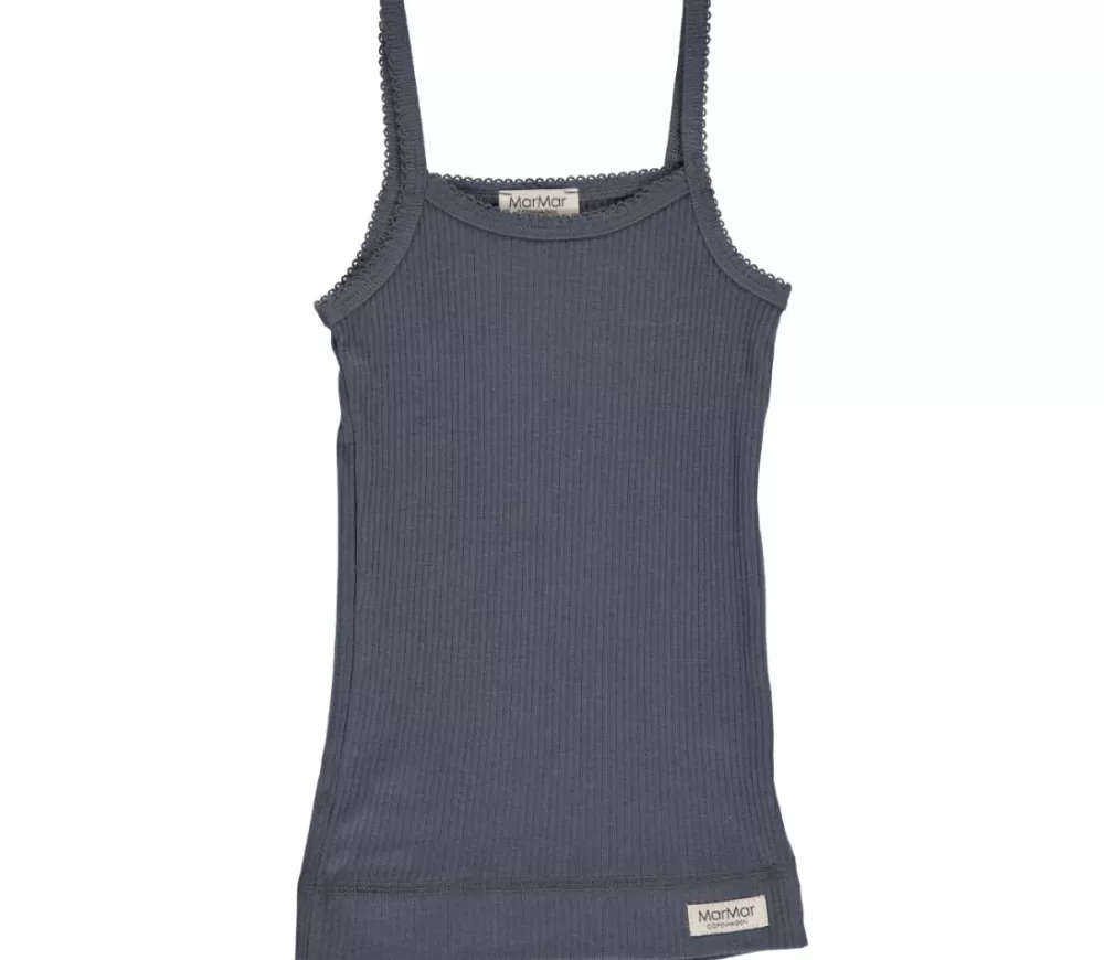 MarMar Copenhagen Undertøj>Strap Vest 2-Pack, Undertøj Blue