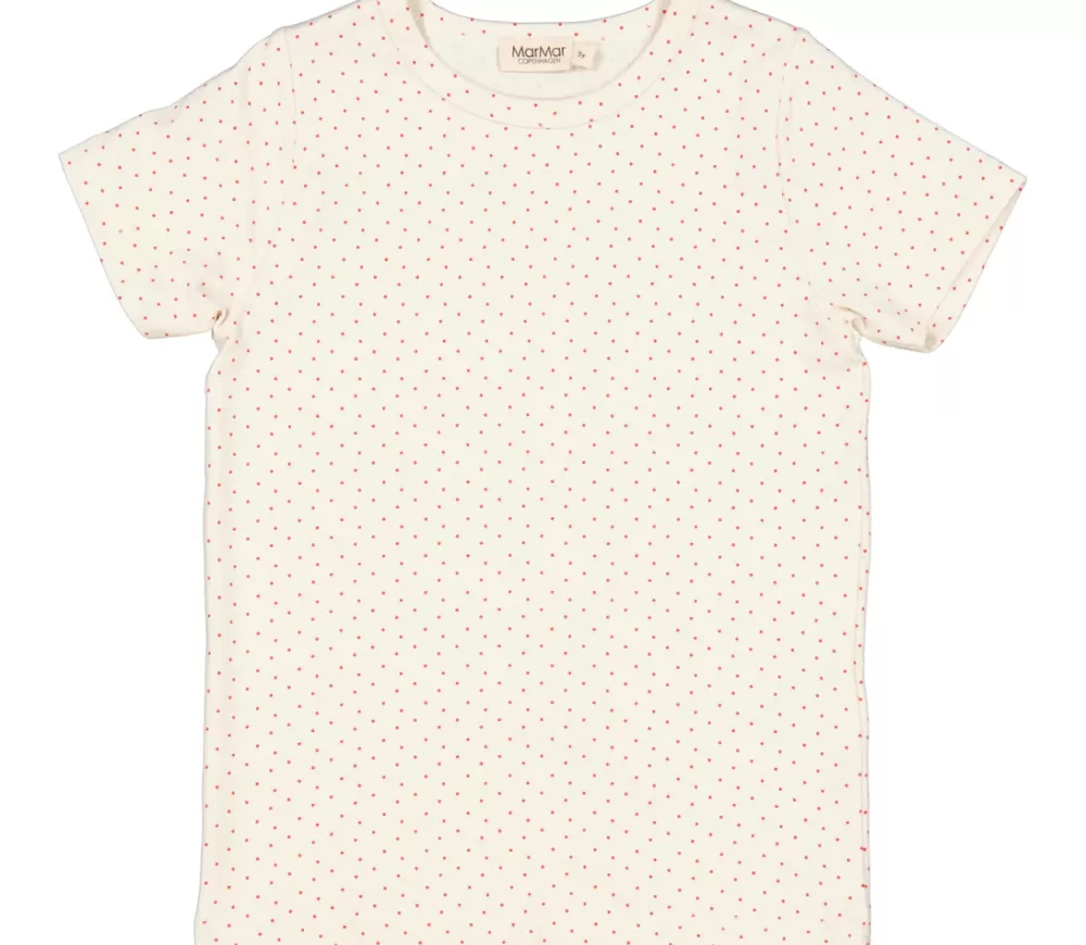 MarMar Copenhagen Overdele>Tago, T-Shirt Red Currant Dot