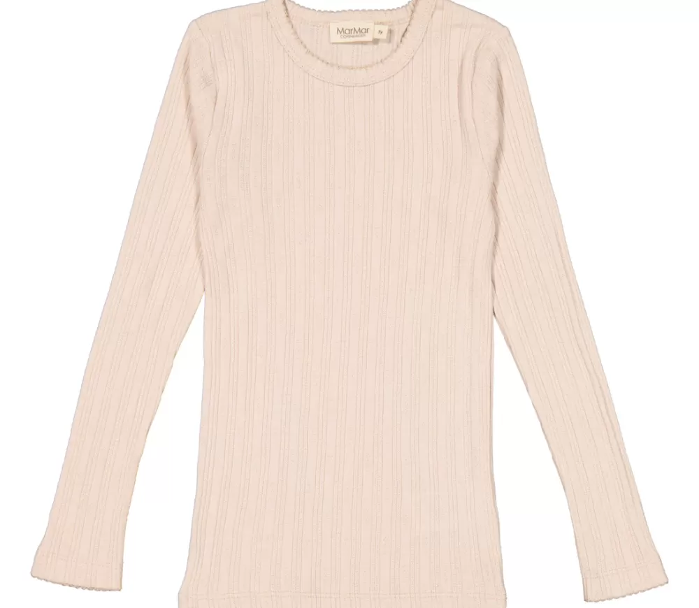 MarMar Copenhagen Overdele>Tamra, T-Shirt Cream Taupe