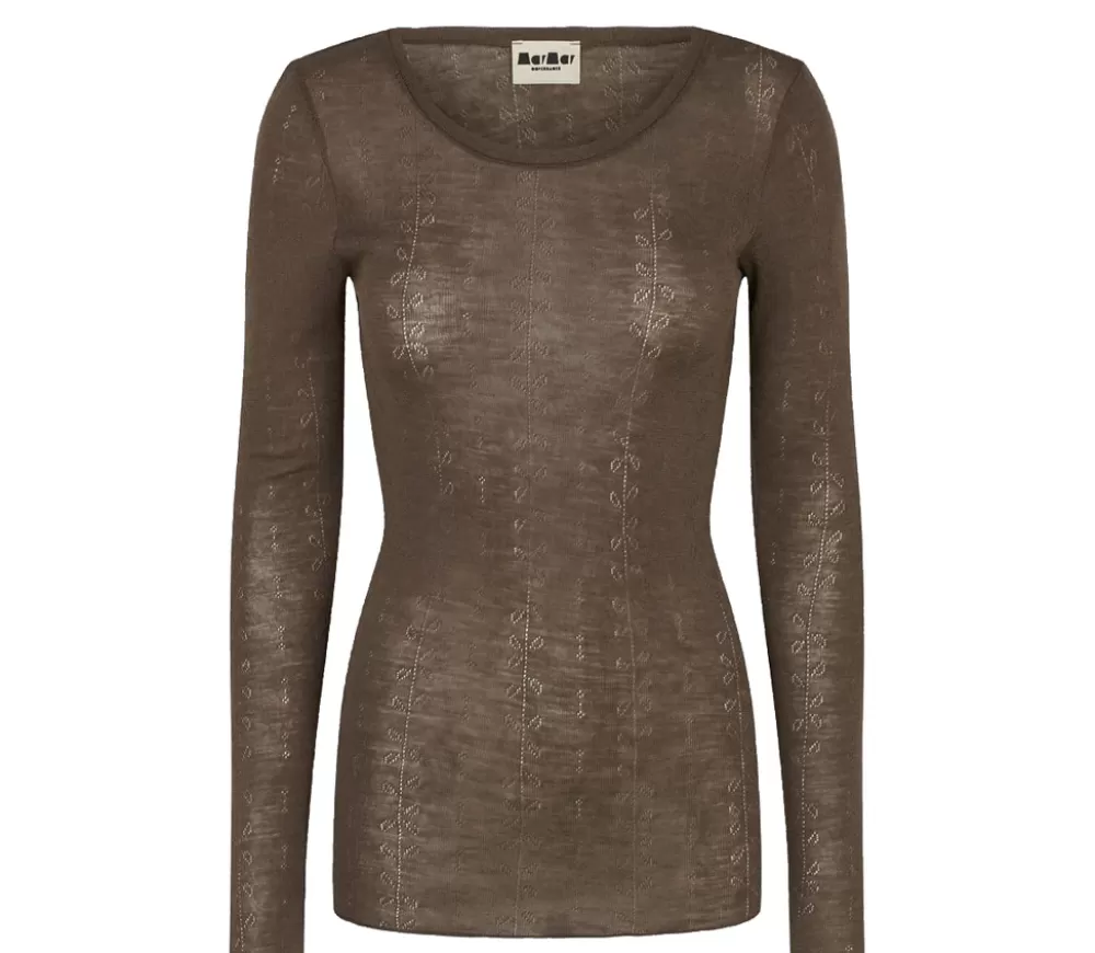 MarMar Copenhagen Uld>Tamra W, T-Shirt Terre