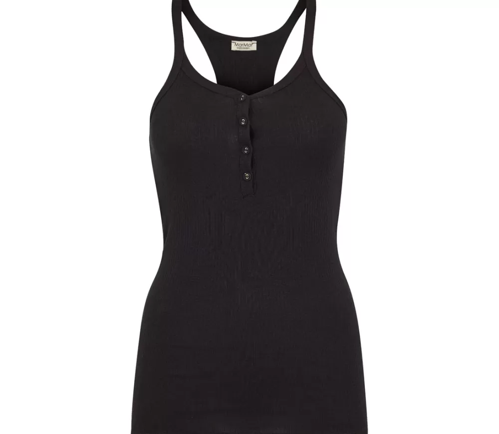 MarMar Copenhagen T-Shirts>Tanktop W, Top Black