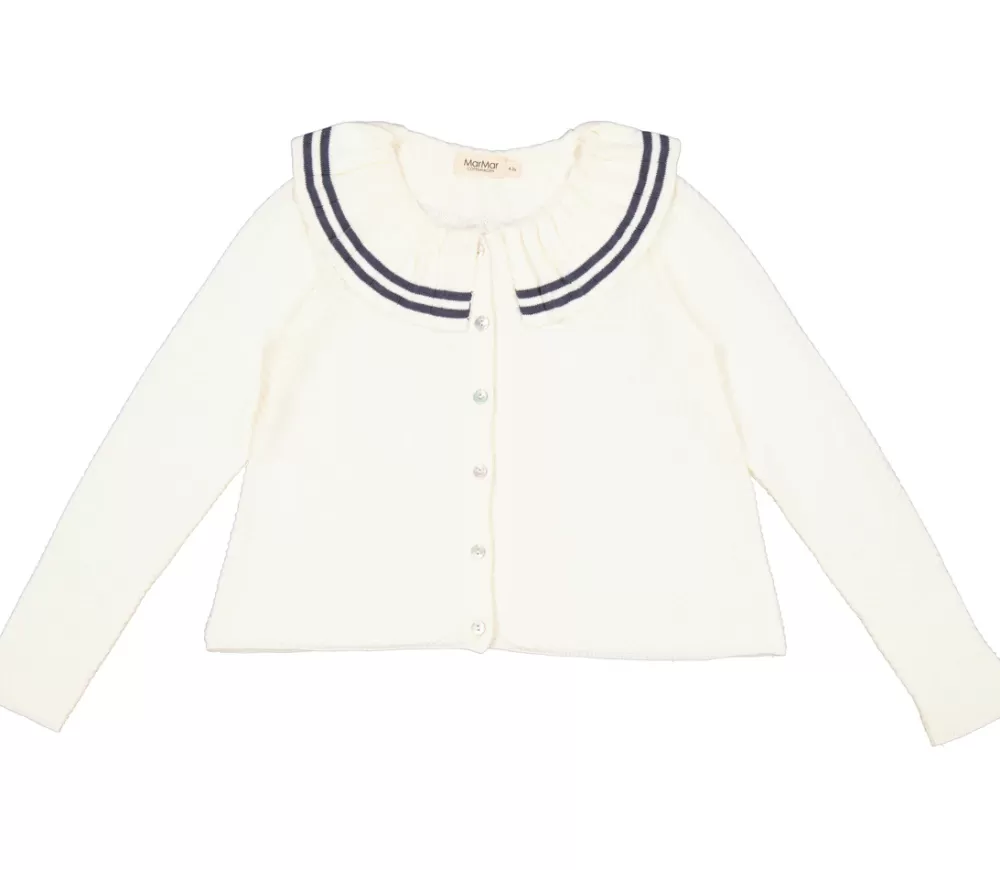 MarMar Copenhagen Overdele>Tarina, Cardigan Gentle White