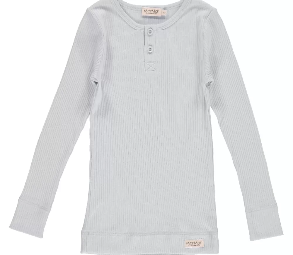 MarMar Copenhagen Overdele>Tee Ls, T-Shirt Pale Blue