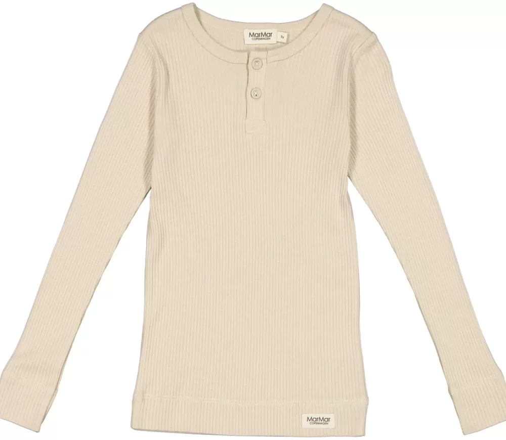 MarMar Copenhagen Overdele>Tee Ls, T-Shirt Grey Sand