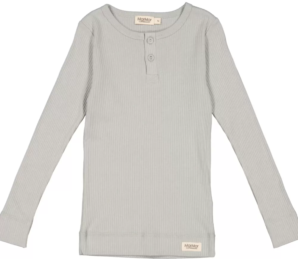 MarMar Copenhagen Overdele>Tee Ls, T-Shirt Chalk