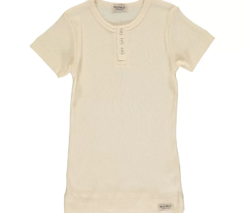 MarMar Copenhagen Overdele>Tee Ss, T-Shirt Off White