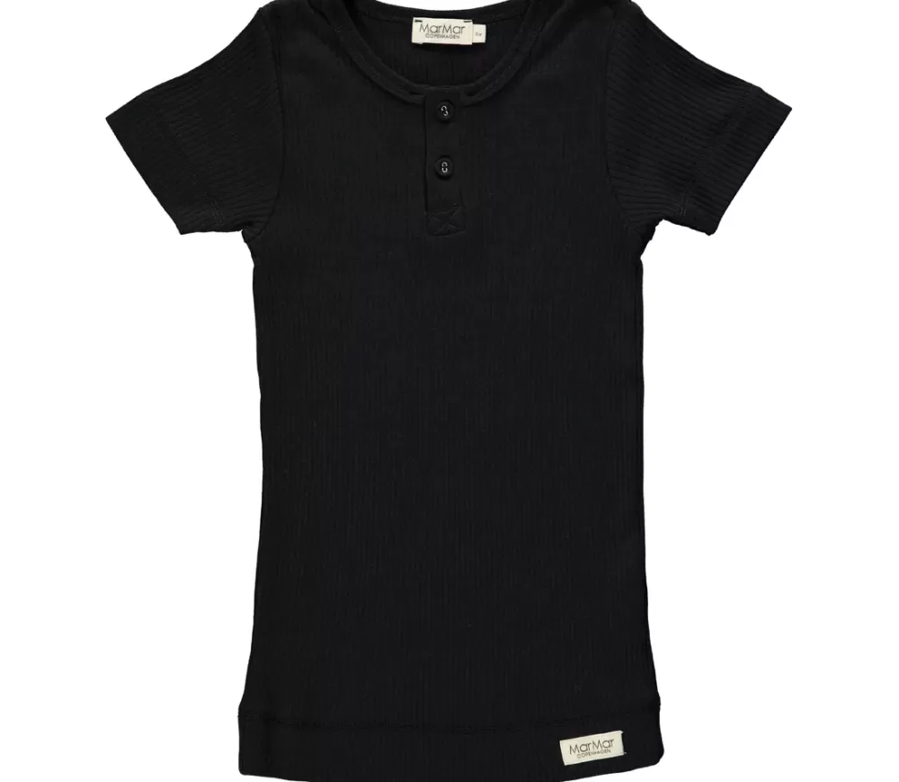 MarMar Copenhagen Overdele>Tee Ss, T-Shirt Black