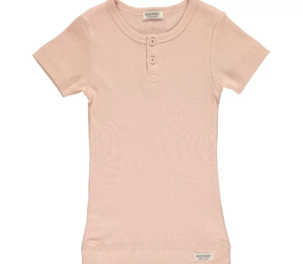 MarMar Copenhagen Overdele>Tee Ss, T-Shirt Rose