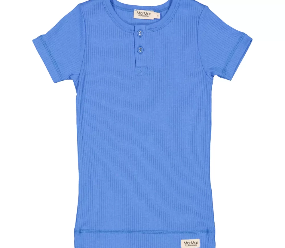 MarMar Copenhagen Overdele>Tee Ss, T-Shirt Vivid Blue