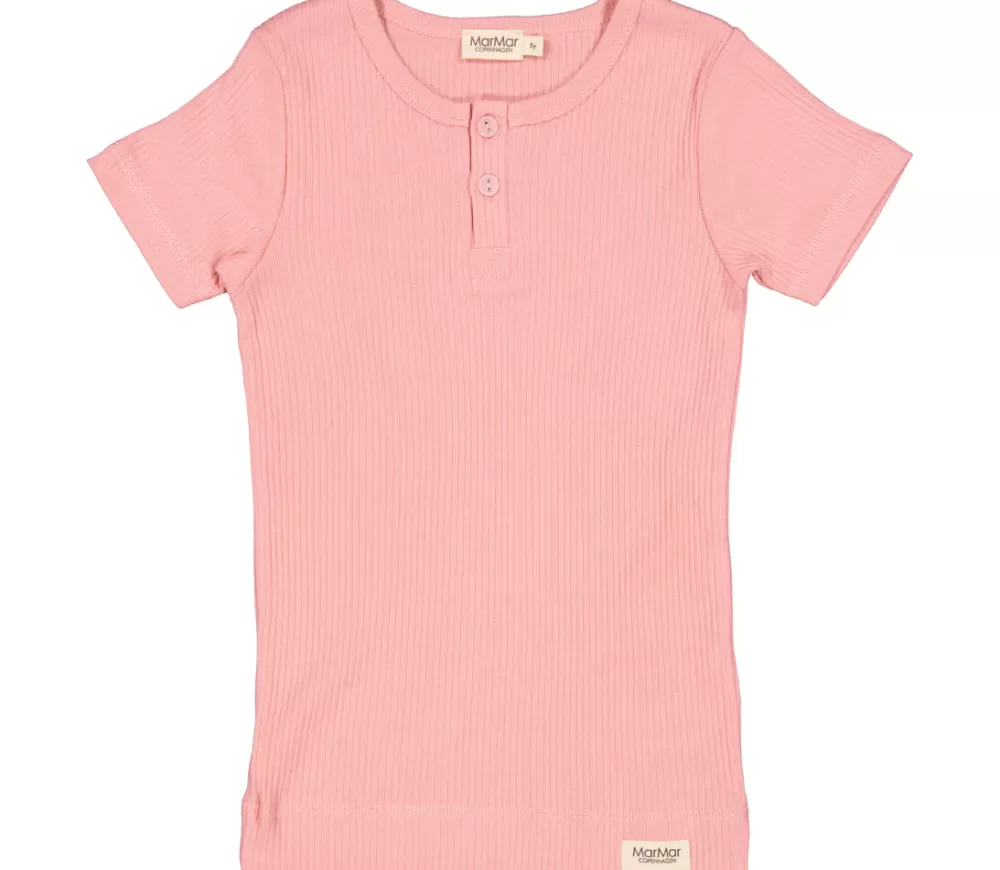 MarMar Copenhagen Overdele>Tee Ss, T-Shirt Pink Delight