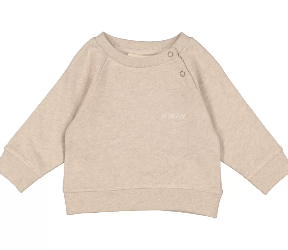 MarMar Copenhagen Sweat>Thadeus B, Sweatshirt Grey Sand Mel